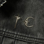 Thug Club TC Extendo Denim Jacket in black, view 4 of 5