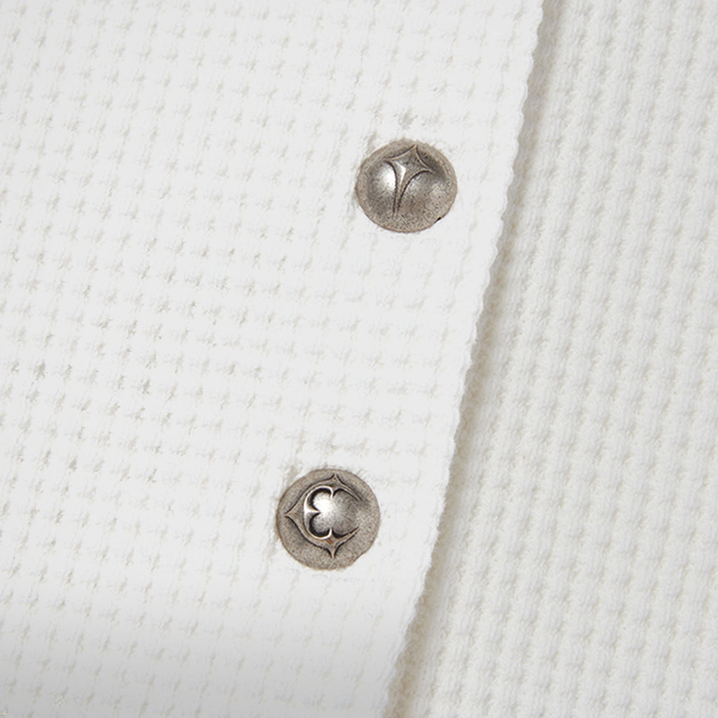 Thug Club TC Womens Cardigan in white, view 4 of 6