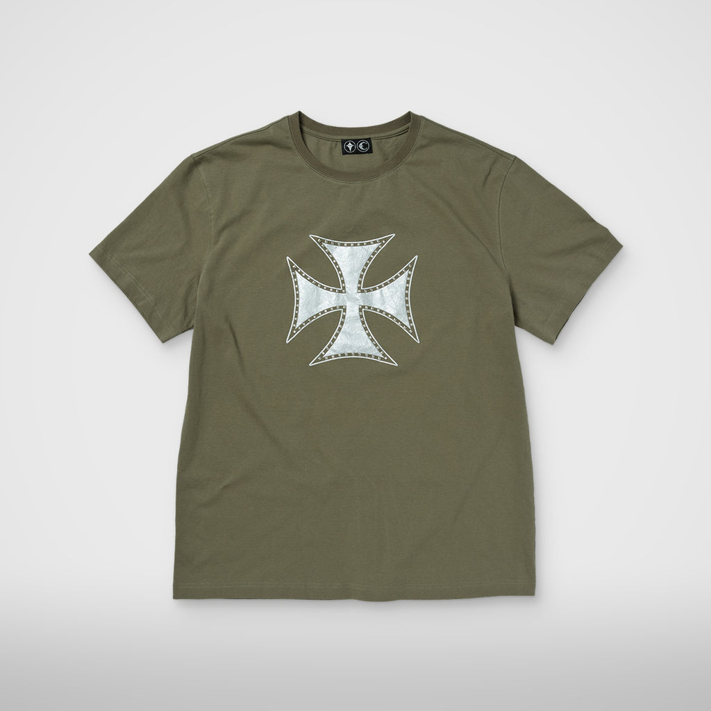 Thug Club Chopper Icon T-Shirt in khaki