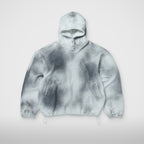 Thug Club TC Sprayed Terry Hoodie in white, front view