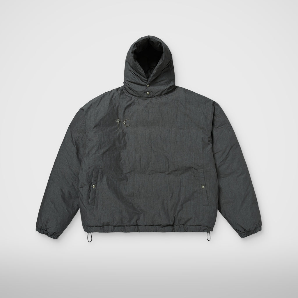Thug Club Armor Down Hoodie in charcoal