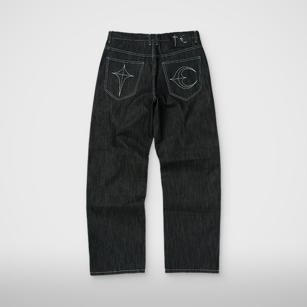 Thug Club Land Warfare Denim Pants in black, view 2 of 7