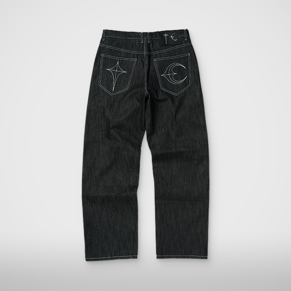 Thug Club Land Warfare Denim Pants in black, view 2 of 7