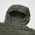 Thug Club Scarred Double Flying Bio Jacket in khaki, view 3 of 7