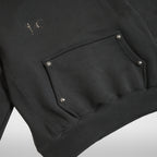 Thug Club Womens Armor Hoodie in grey, view 4 of 5
