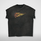 Thug Club Burnshot Slit Sleeve in black