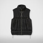 Thug Club War Life Down Vest in black