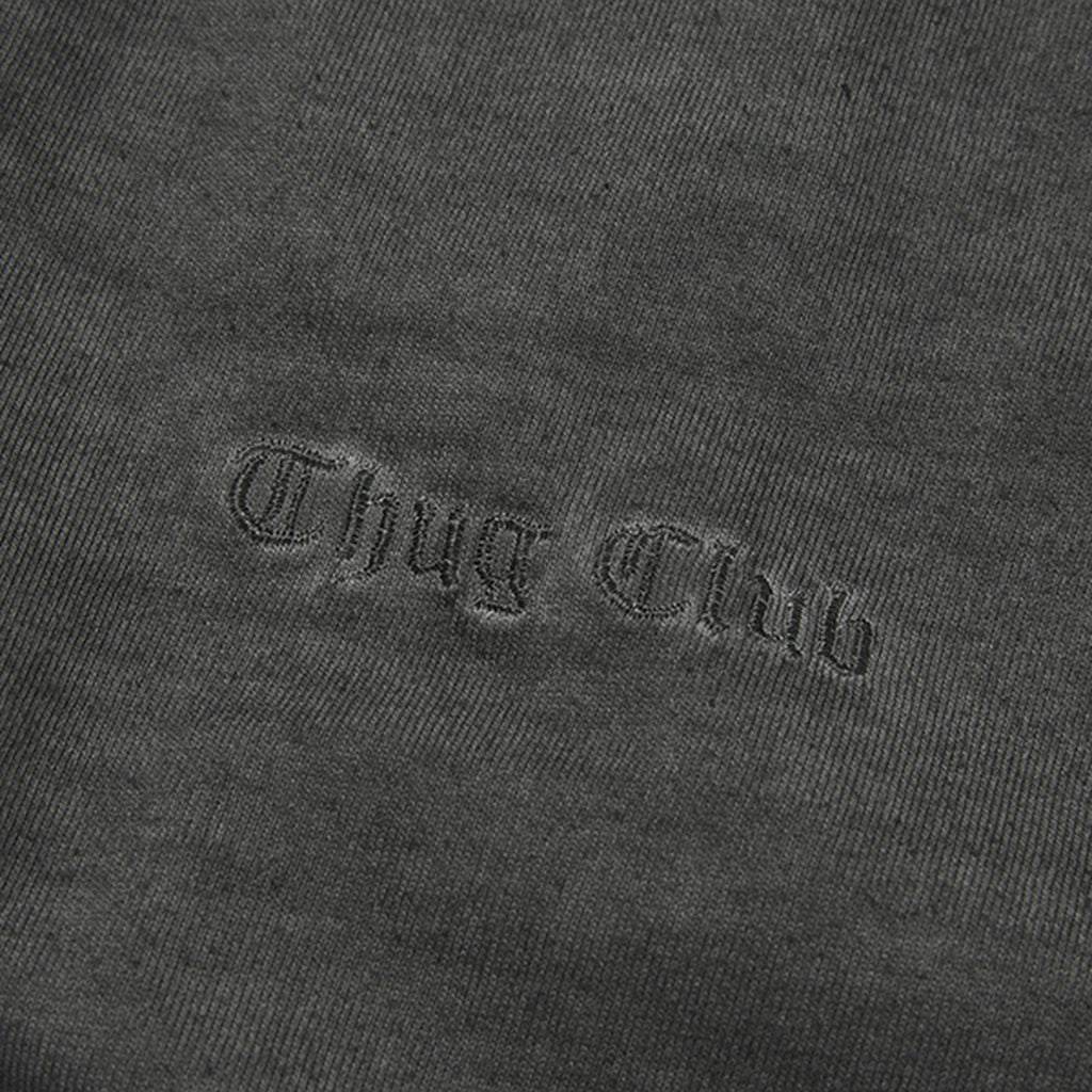 Thug Club Battle Turtle Mesh T-Shirt in charcoal, view 8 of 8
