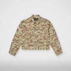Thug Club TC Army Jacket in beige