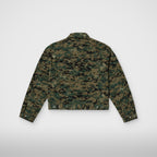 Thug Club TC Army Jacket in green, view 2 of 6