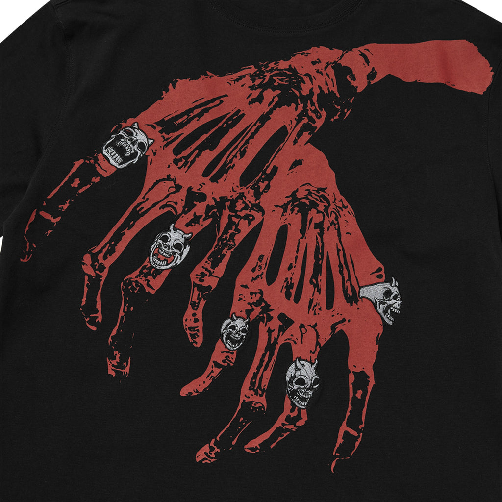 Thug Club TC Bone Cross T-Shirt in black, view 4 of 4