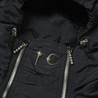 Thug Club Scarred Double Flying Bio Jacket in black, view 3 of 5