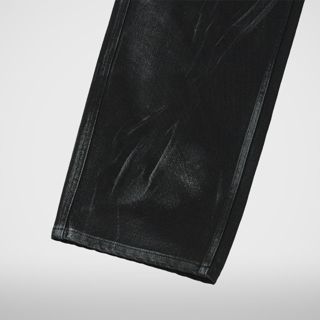 Thug Club Leave A Trace Denim Pants in black, view 6 of 7
