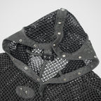 Thug Club MIthril Hoodie Sleeve in grey, view 3 of 5