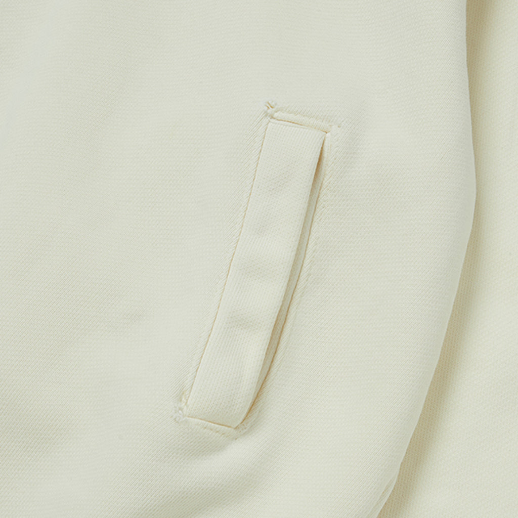 Thug Club Color Emblem Hoodie in ivory, view 5 of 6