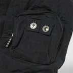Thug Club Scarred Tango Charlie Bomber in black, view 7 of 7