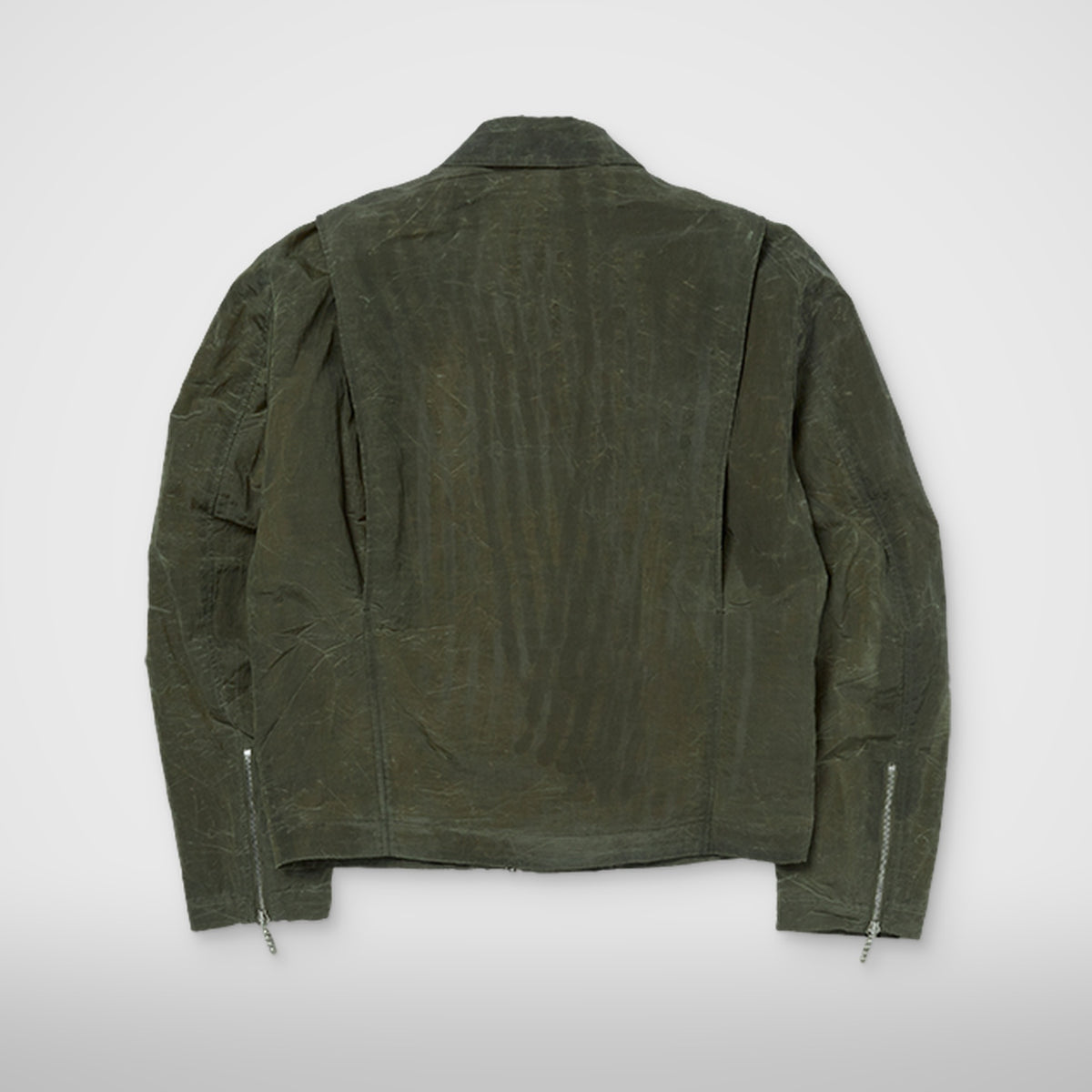 Thug Club Scarred Bio Soldier Jacket in khaki, view 2 of 8