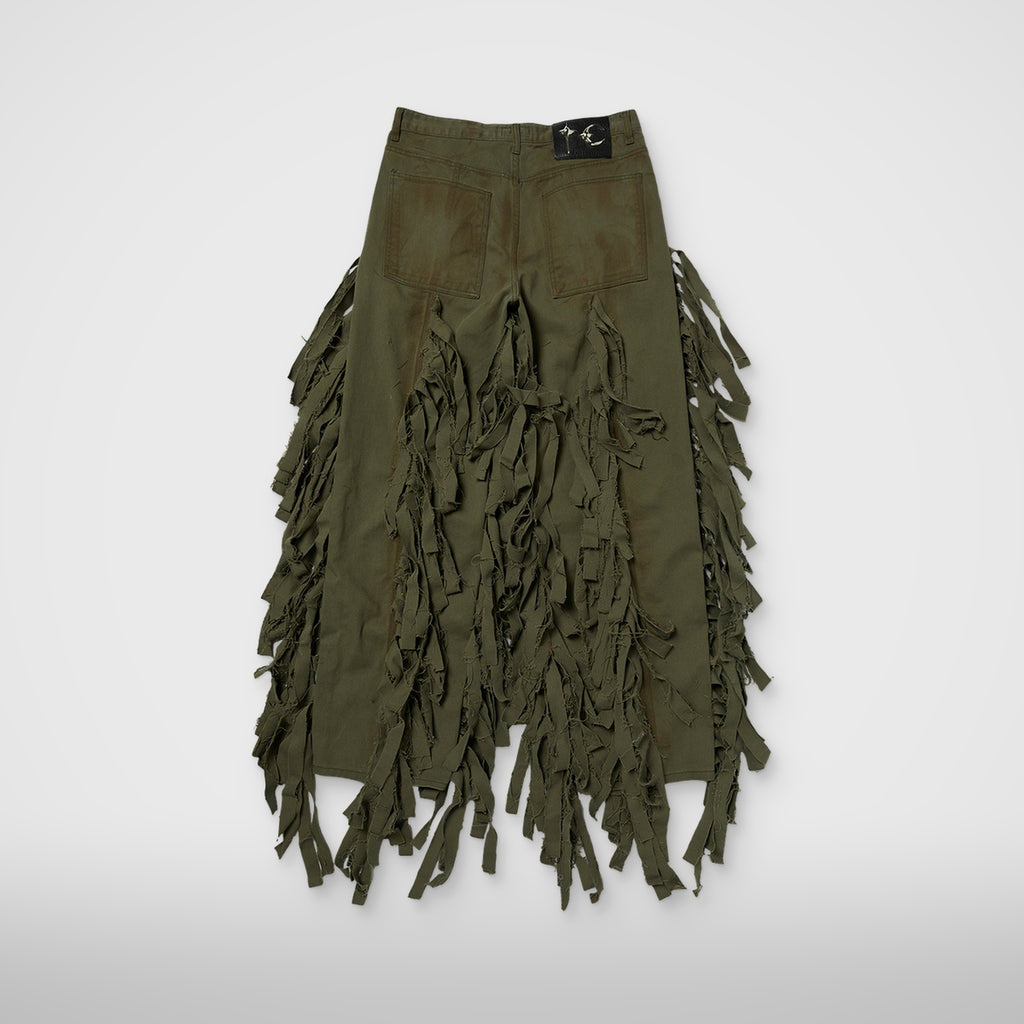 Thug Club Pubg Exclusive Ghillie Suit Pants in khaki, view 2 of 2