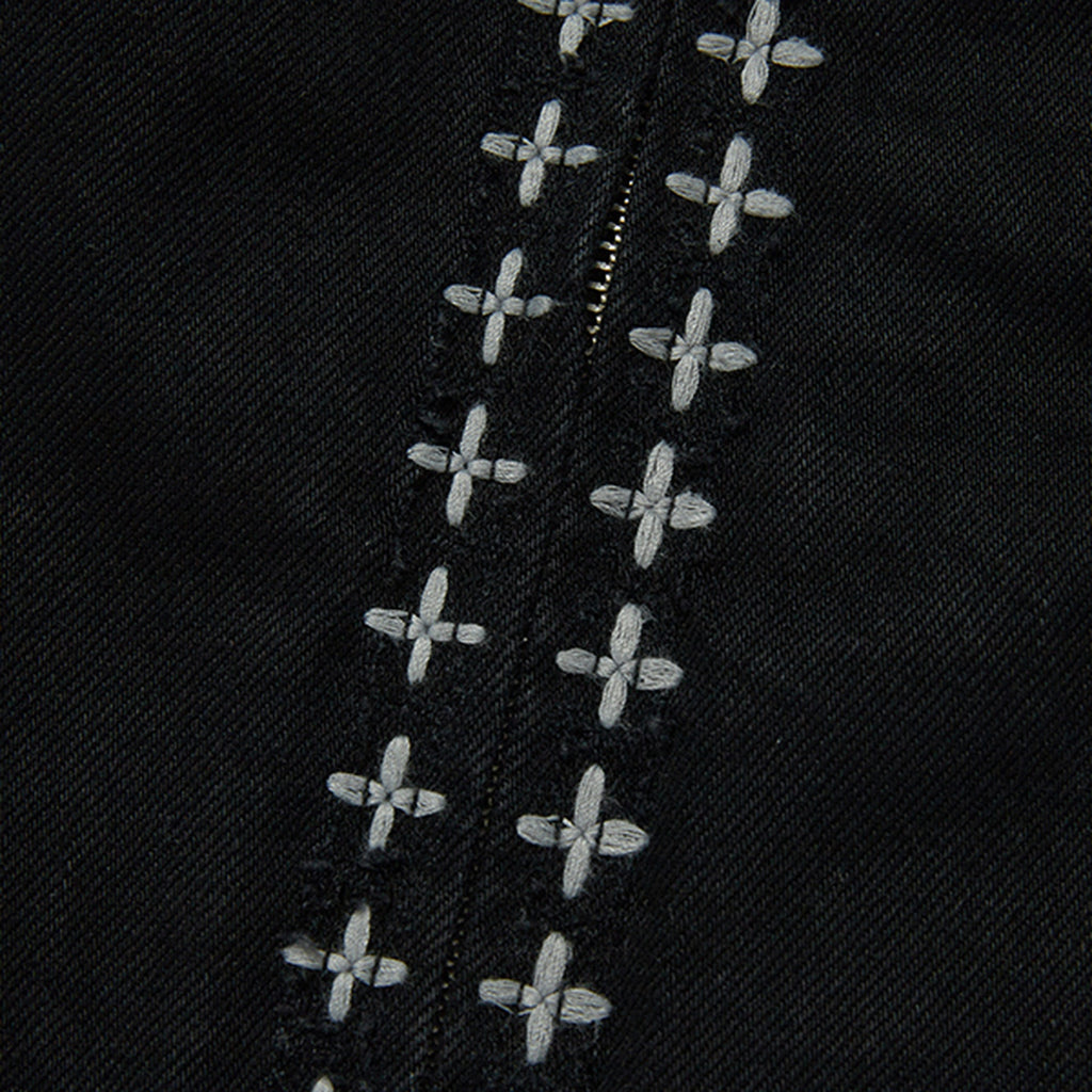 Thug Club X Stitch Eisenhower Jacket in black, view 4 of 10