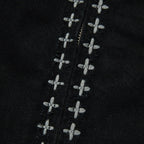 Thug Club X Stitch Eisenhower Jacket in black, view 4 of 10