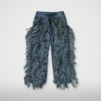 Thug Club Angels Denim Pants in blue, view 2 of 2