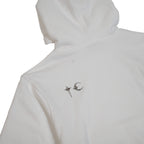 Thug Club Womens Armor Hoodie in white, view 5 of 5