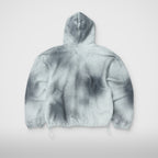 Thug Club TC Sprayed Terry Hoodie in white, back view
