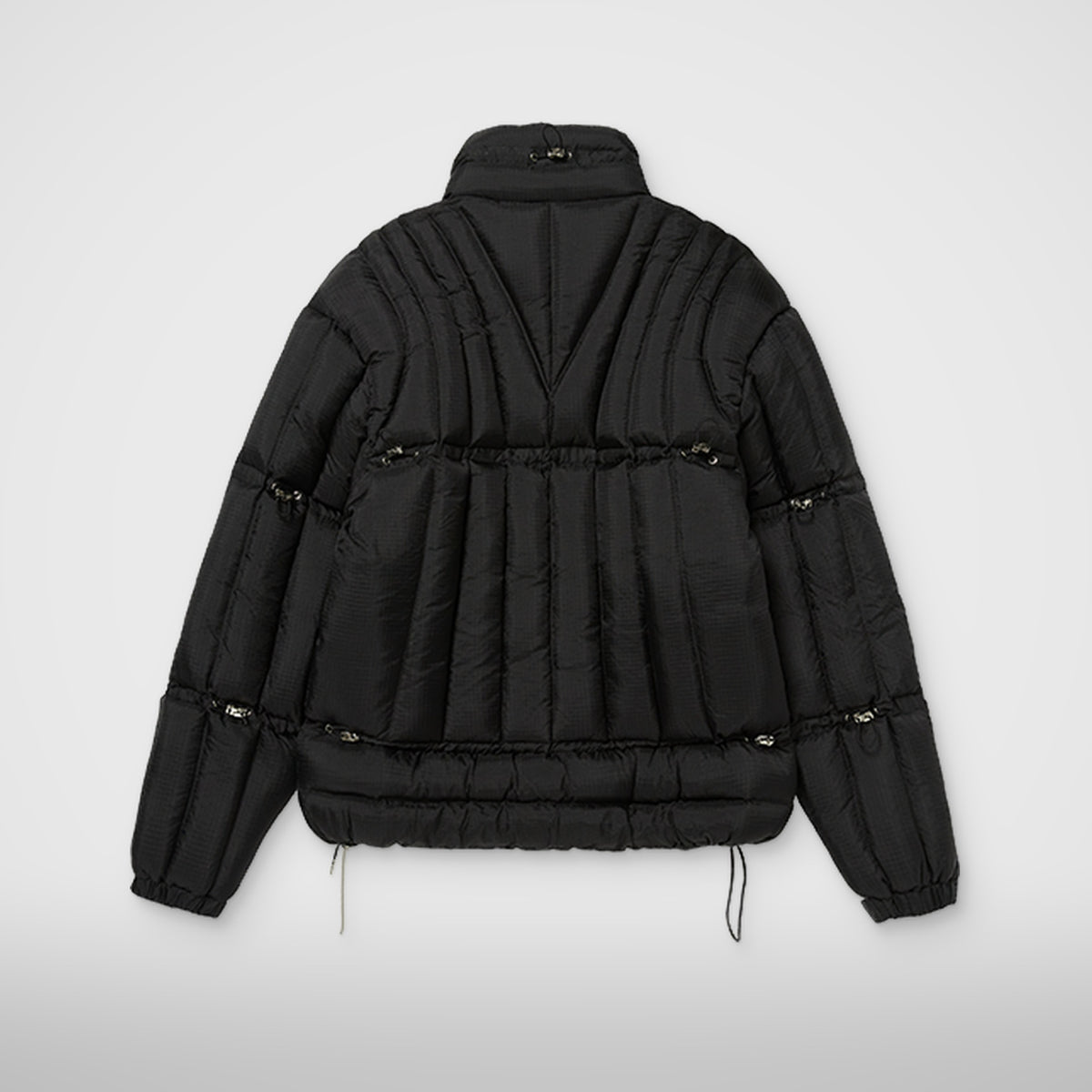 Thug Club War Life Down Jacket in black, view 2 of 9