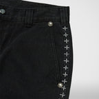 Thug Club X Stitch Pants in black, view 4 of 9