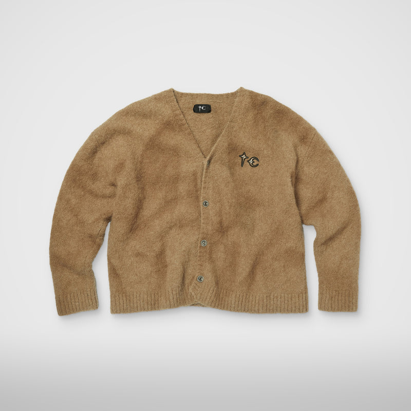 Thug Club Softcore Cardigan in beige