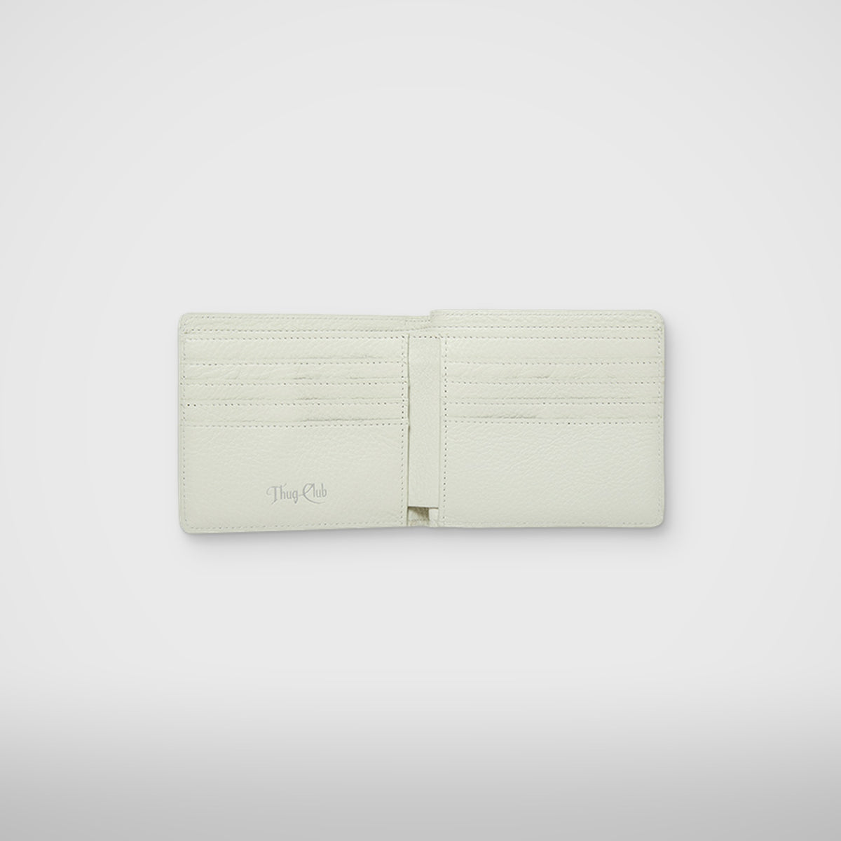 Thug Club Rock Wallet in dead white, view 3 of 7