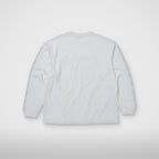 Thug Club TC Pattern Long-Sleeve in white, back view