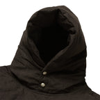 Thug Club Armor Down Hoodie in black, view 3 of 7