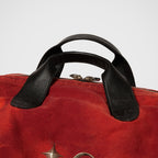 Thug Club Two Tone Washed Canvas Crossbody Bag in red, view 5 of 5