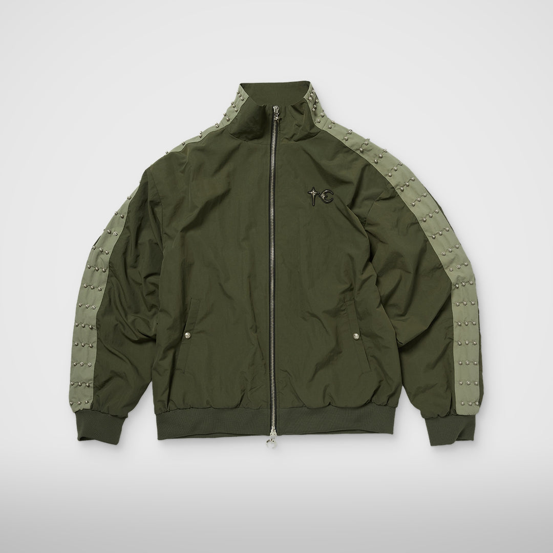 Triple Line Stud Track Jacket