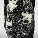 Thug Club Three Riding Skull Fur Duffle Bag in black, view 5 of 7