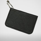 Thug Club TC Ball Chain Leather Card Case in black, view 3 of 4