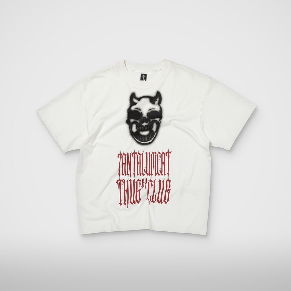 Thug Club Tantalum Demi Tee in white