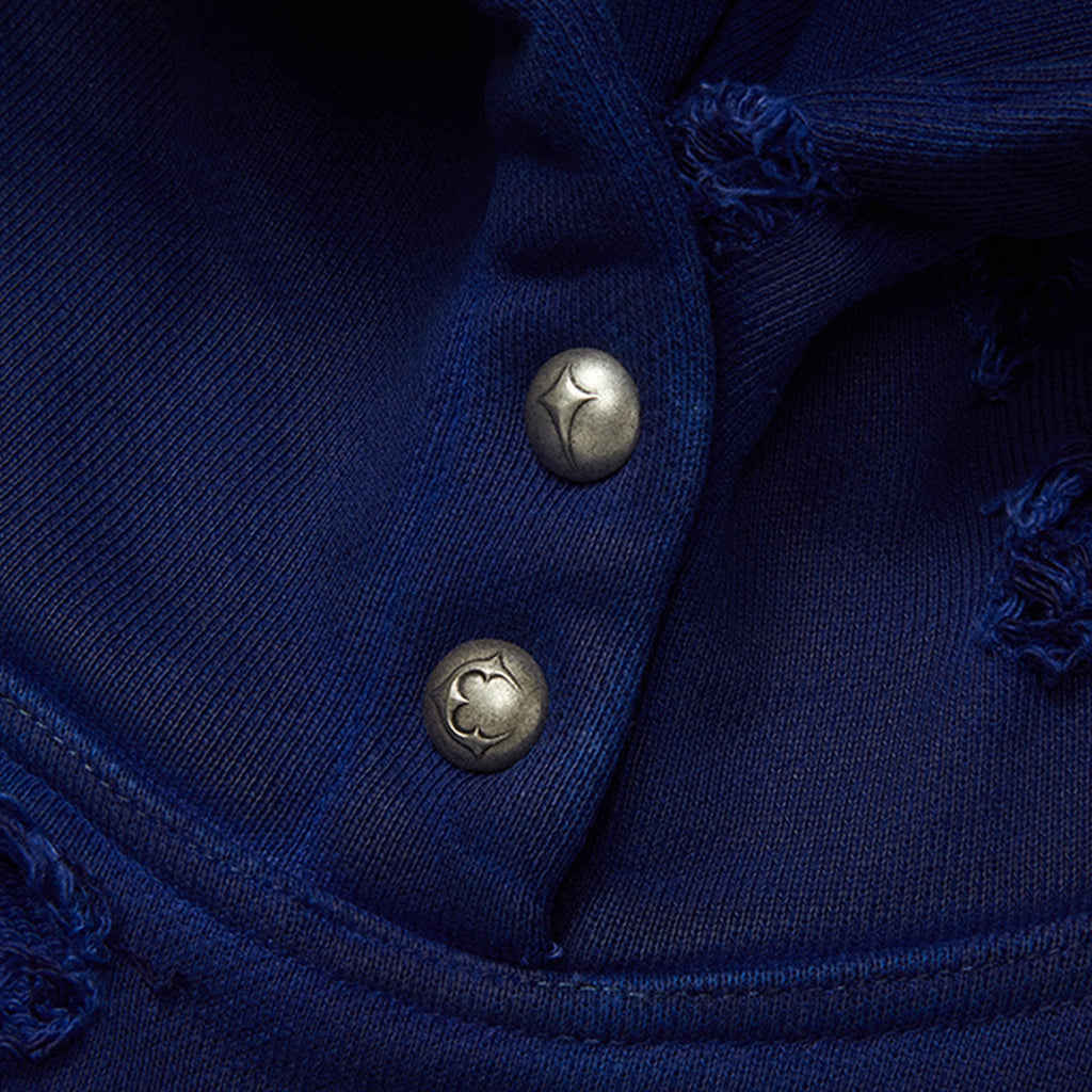 Thug Club Rock Hoodie in blue, view 4 of 7