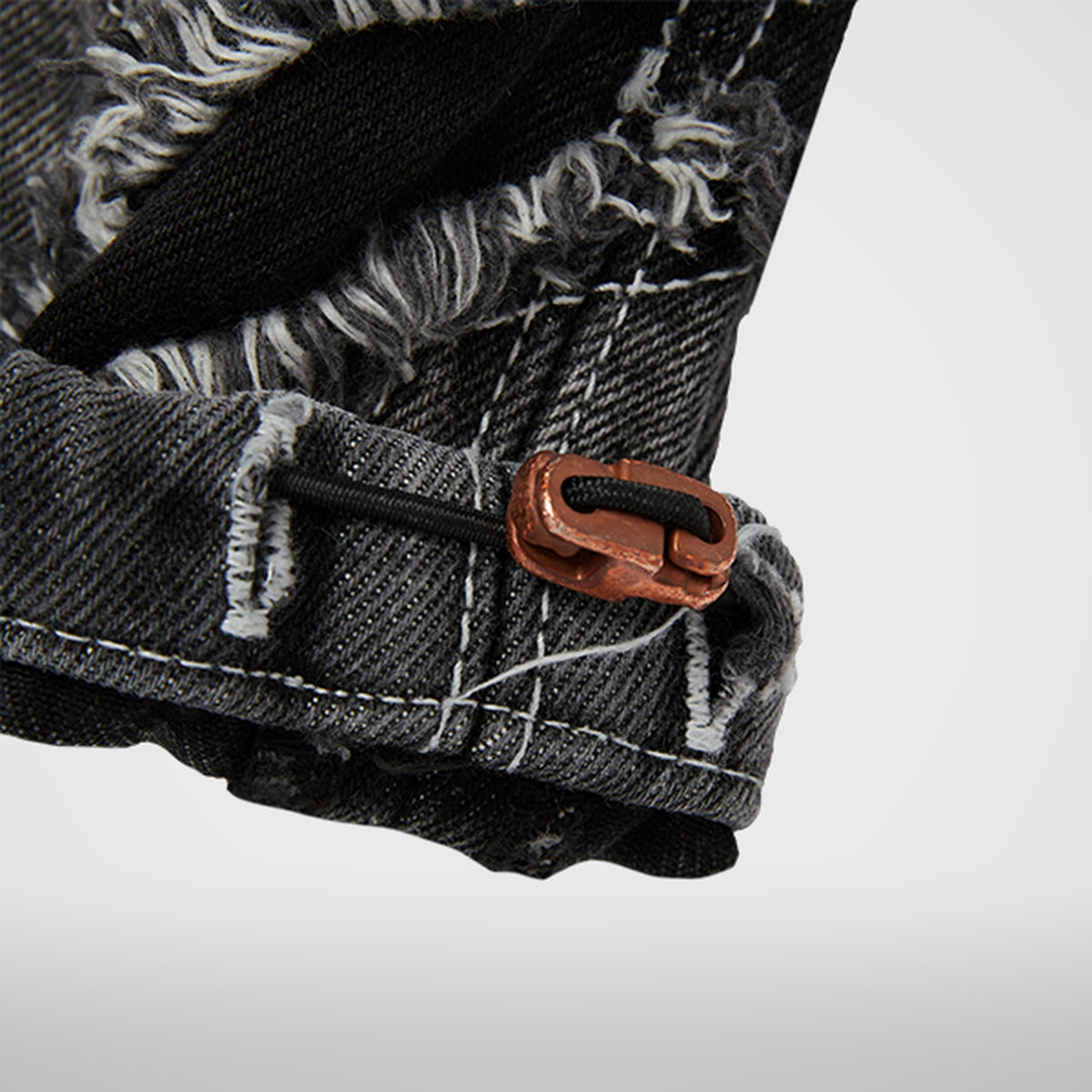 Thug Club Cave Denim Vest in black, view 10 of 10