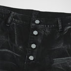 Thug Club Leave A Trace Denim Pants in black, view 3 of 7