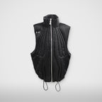 Thug Club Cave Goose Down Vest in black