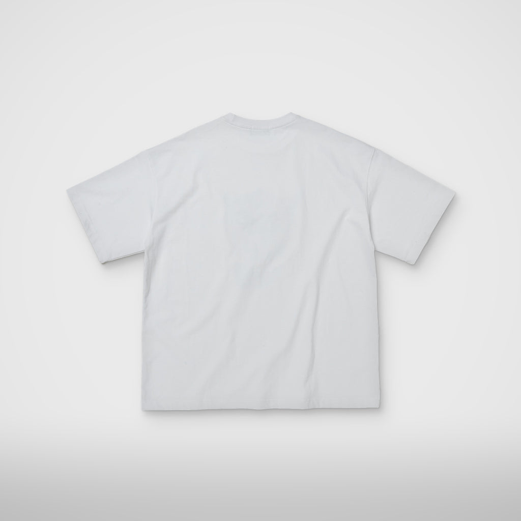 Thug Club TC Skull T-Shirt in white, back view