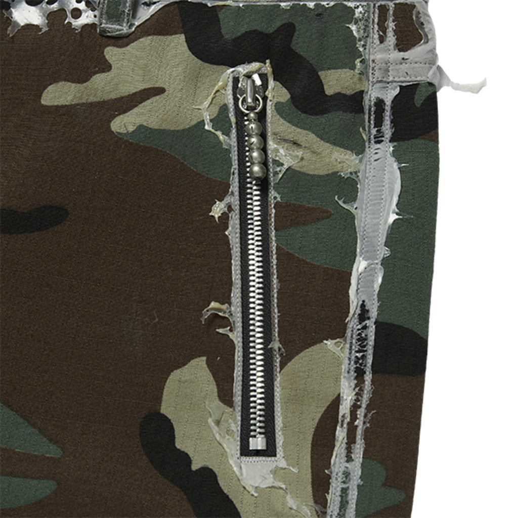 Thug Club Burnt Bio Army Pants in multi burn, view 4 of 7