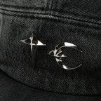 Thug Club TC Army Cap in denim, view 4 of 7