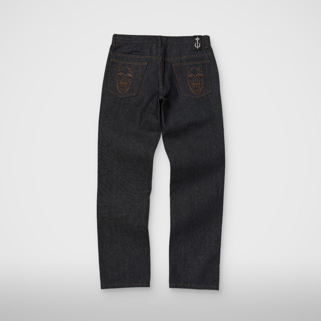 Thug Club Twin Demi Pants in indigo, view 2 of 4