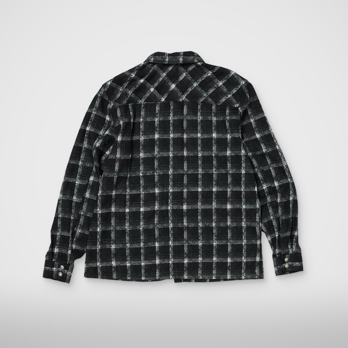 Thug Club TC All Over Pattern Shirt in black, view 2 of 2