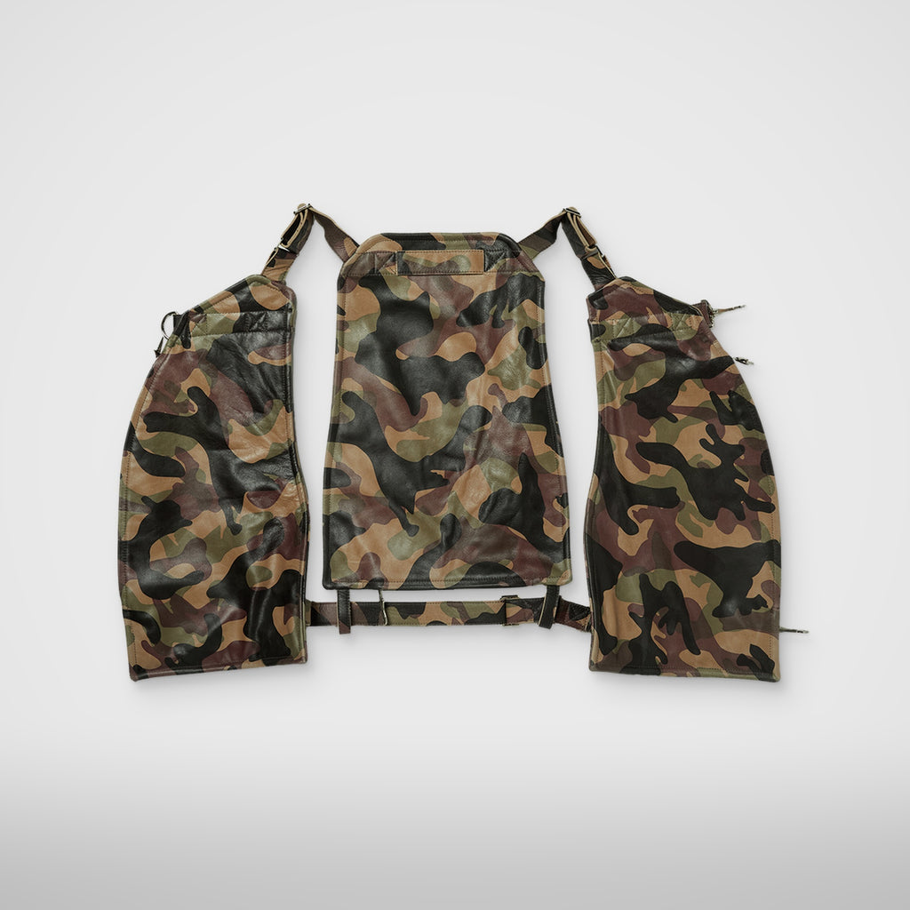Thug Club TC Camo Leather Life Vest, view 2 of 10