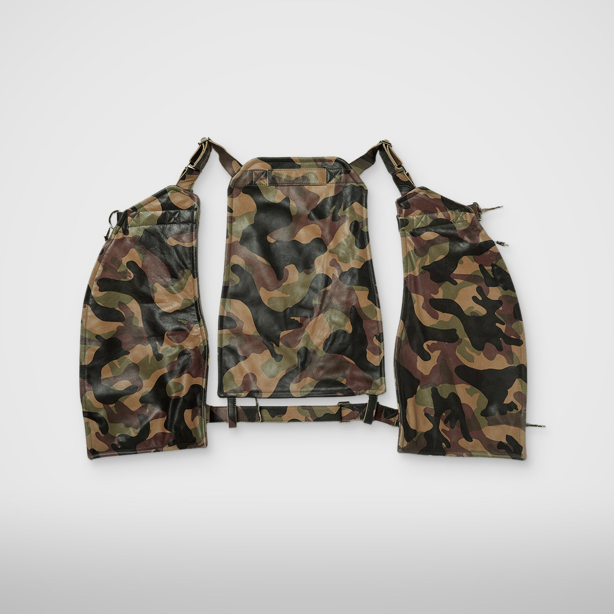 Thug Club TC Camo Leather Life Vest, view 2 of 10