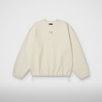 Thug Club Color Emblem Sweatshirt in ivory